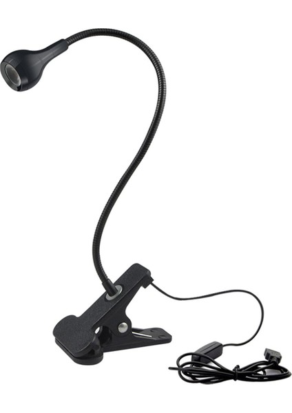 Masa Lambası USB Güç Lambası Okuma Kitabı Işık Tutucu Klip ile Çalışma Okuma Lambaları Başucu Masa Yatak Odası Dekoru Gece Lambası (Yurt Dışından)