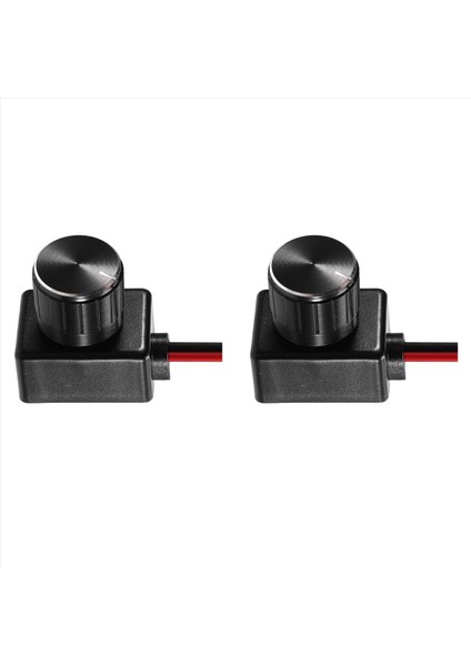 2x Evrensel 12/24 V Düşük Volt Pmm LED Dimmer Anahtarı LED Rv Işıkları Için Metal Düğmeli Iç Tavan Işıkları (Yurt Dışından)