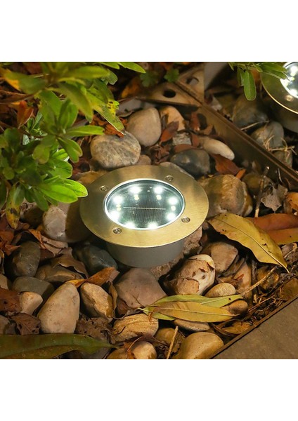 2x Güneş Enerjili Zemin Işıkları Açık Güneş Su Geçirmez LED Işık Bahçe Yard Adım ve Geçit Için Soğuk Beyaz LED Güneş Işıkları (Yurt Dışından) indirimleri