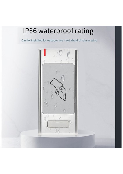 S6R IP66 Su Geçirmez Metal Erişim Kontrol LED Göstergeleri 13.56MHZ Ic Wıegand 26-34 Kart Okuyucu (Yurt Dışından) indirimleri