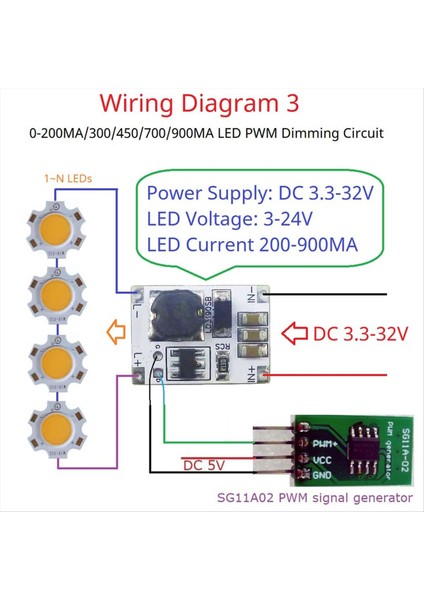 Dc 3 3-32V LED Dimmer Adım Aşağı Sabit Akım LED Sürücü Modülü LED Şerit Işıklar Yatak Odası Tabelaları Neon 200MA (Yurt Dışından) fırsatları