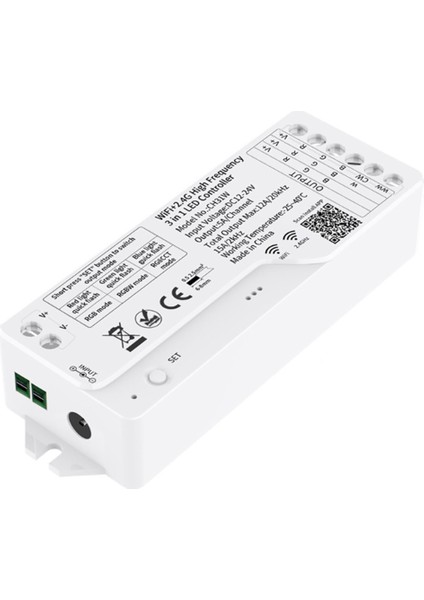 2 4g Wıfı Frekans 2 In 1 LED Denetleyici CH21W Cob Smd 5050 Dım Cct Rgb Rgbw Rgbcct LED Şerit Işık 12-24 V (Yurt Dışından)