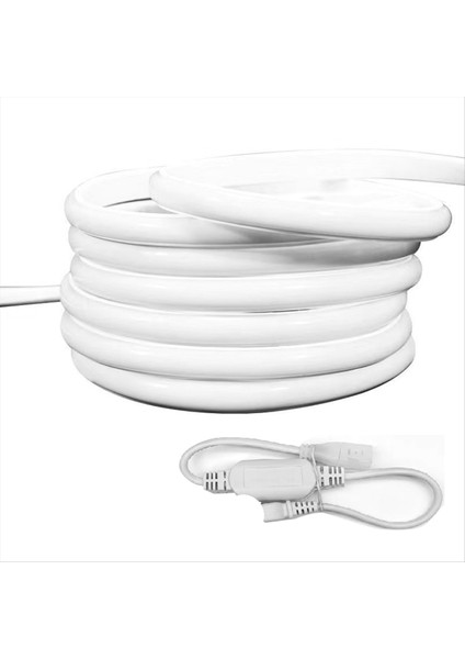 5m Cob Esnek Işık Şeridi Süper Parlak LED Işık Şeridi 220V Açık Kendi Kendine Yapışkan Lineer Işık 240 Işık Metre Ab Fişi (Yurt Dışından)