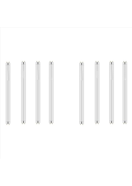 8 Paket Böcek Tuzağı Yedek Ampuller 10W 20W Kapalı Böcek Tuzağı Bl T8 F10W 13 Inç Işık Tüpü Aspectek Liba (Yurt Dışından)