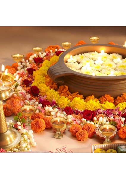 15 Adet Pirinç Tereyağı Lambaları Tereyağı Tepsisi Metal Bardak Mumluk ile Gaz Lambası Ev Dekor Pirinç Mum Bardak Serisi (Yurt Dışından) indirimleri