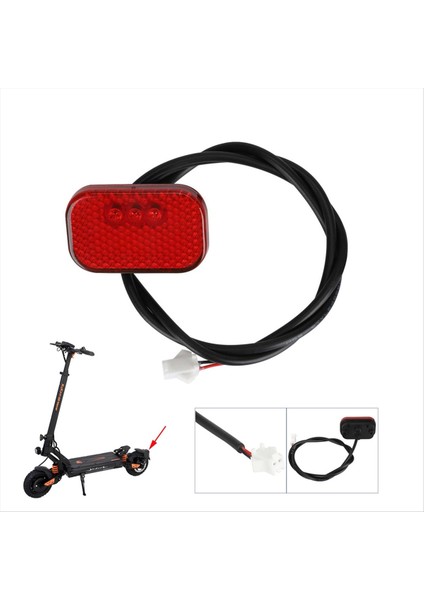 Kukirin G2 Ana Arka Işık Lambası Için Scooter Arka Lambası Parçaları Değiştirin Elektrikli Scooter Fender-Tail Işık Aksesuarları (Yurt Dışından) fiyatları