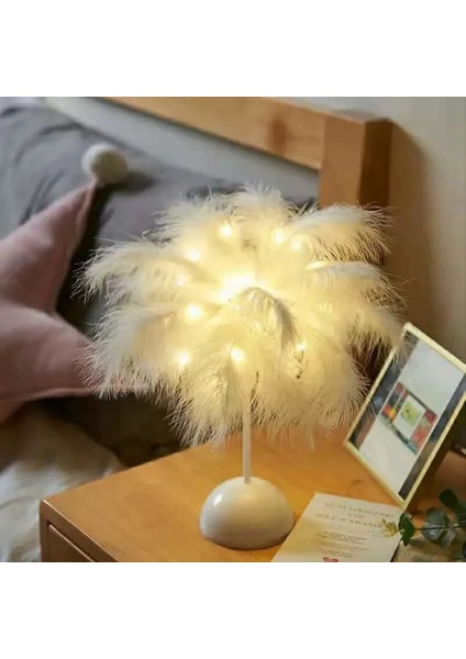 Masa Lambası Sıcak Beyaz Işık Ağacı Abajur Kız LED Düğün Dekoratif Işıklar Doğum Günü Ev Dekor (Yurt Dışından) indirimleri