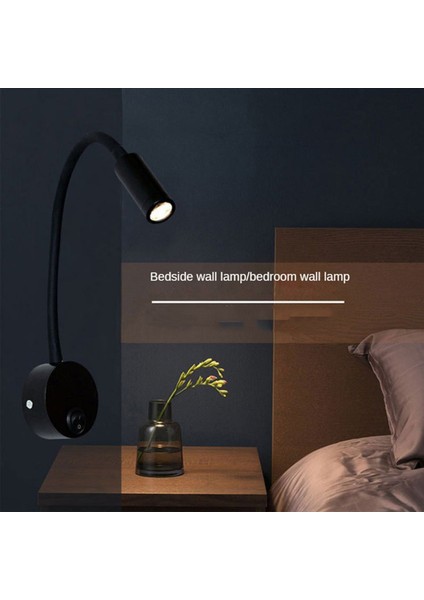 3 Adet Başucu Çalışma Çalışma Okuma Lambası Duvar Lambası Aplikleri 3W LED Kitap Lambası Duvar Gece Lambası Yatak Odası Için LED Yurt (Yurt Dışından) modelleri