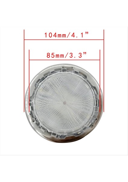 4 Inç Deniz Teknesi Tavan Kabin Kubbe Iç Işık Tavan Kubbe Işık Açık Rv Çatı Tavan Kabin Işık (Yurt Dışından) fiyatları