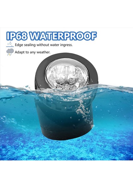 2x Güneş Gölet Spot LED Güneş Sualtı Işıkları Çift Kafa Su Geçirmez Denizaltı Peyzaj Spot Aydınlatma C (Yurt Dışından) modelleri