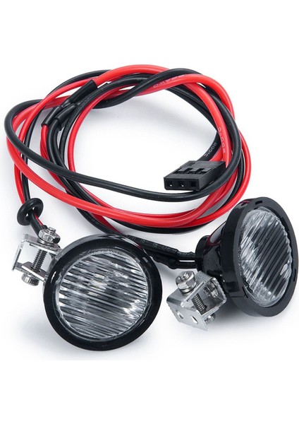 2x Rc Araba LED Işıkları Farlar Spot 1/10 Traxxas Trx4 Trx6 Eksenel SCX10 90046 Wraith RR10 Mst Redcat B (Yurt Dışından) fırsatları