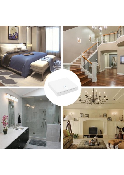 4x Kablosuz Akıllı Işık Anahtarı Rf 433MHZ Aydınlatma Kontrolü Akıllı Anahtar Ac 90-250V 10A Modülü (1 W ve 1 C) (Yurt Dışından) indirimleri