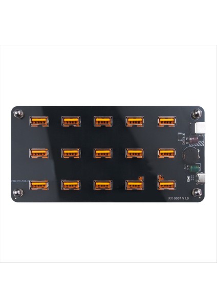 15 Liman Şeffaf Tasarım Mikro-Usb Atmosferi Gece Işık Güç Kaynağı Tabanı (Yurt Dışından)