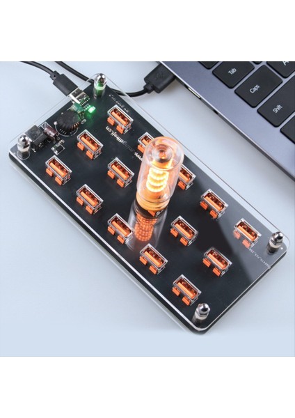 15 Liman Şeffaf Tasarım Mikro-Usb Atmosferi Gece Işık Güç Kaynağı Tabanı (Yurt Dışından) fiyatları