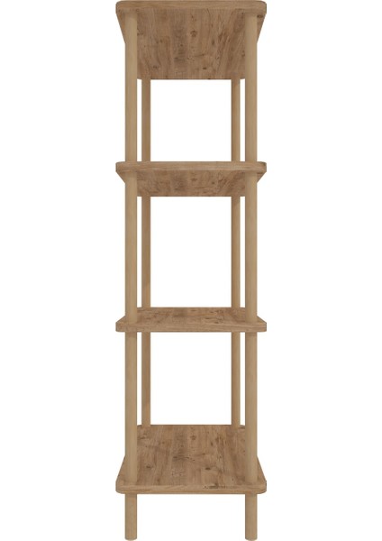 Lina 4 Katlı Atlantik Çam Ahşap Dikdörtgen Çok Amaçlı Raf Sehpa Kitaplık fırsatları