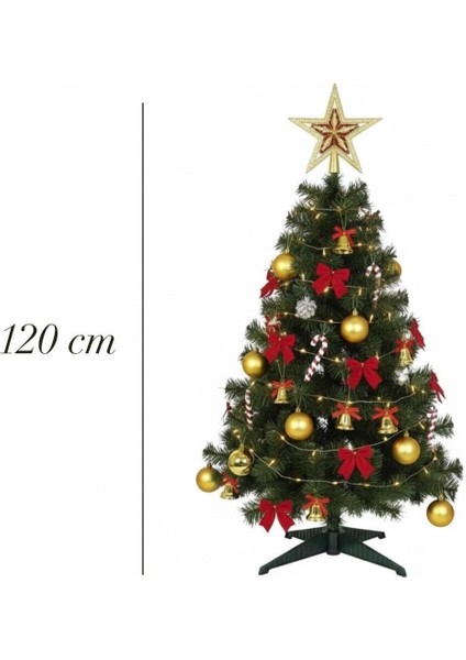 Yılbaşı Süsü Seti, 39 Parça Ağaç Dekorasyonu, Neşeli Bayram Atmosferi fiyatları