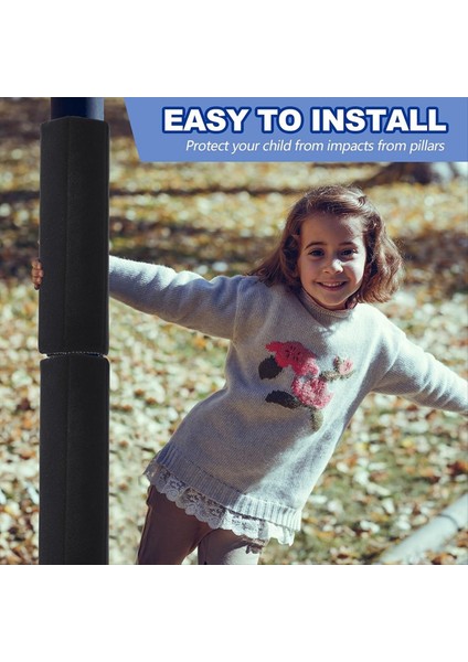 Kaymaz Kumaş Sarma ile 6 Adet Garaj Direği Dolgusu 12X24 Inç Siyah Bodrum Direk Kapağı Konfor Bodrum Direk Sarma (Yurt Dışından) indirimleri