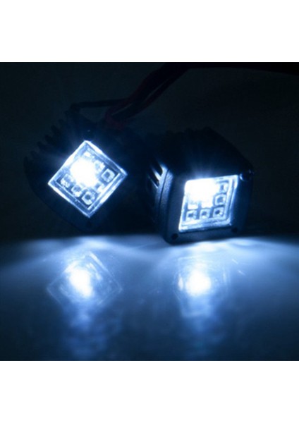 4x LED Işıklar Parlak Farlar Spot 1/10 Trx4 Eksenel SCX10 90046 Wraith RR10 Vs4-10 Redcat Gen8 B (Yurt Dışından) fırsatları