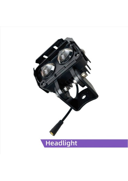 2x Kugoo Kukirin G3 Pro Far Elektrikli Scooter Gidon Lamba Kafası Ön LED Işık Yedek Aksesuarlar (Yurt Dışından) modelleri