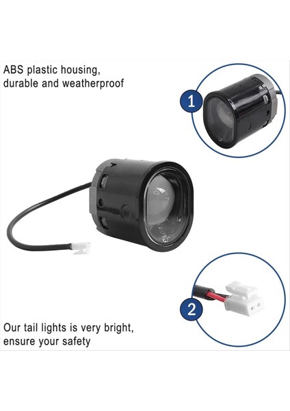 Segway Ninebot-Zt3 Pro Elektrikli Scooter LED Far Su Geçirmez Darbeye Dayanıklı LED Işık Dayanıklı Aksesuarlar (Yurt Dışından) modelleri