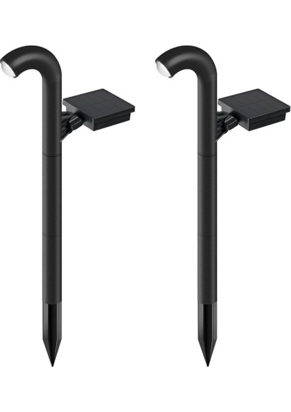 Güneş Enerjili Açık Yol Işık Peyzaj Işık Bahçe Avlu Koridor Spot Kavisli Su Geçirmez Kaldırım Kazık Işık 4 Adet (Yurt Dışından) fiyatları