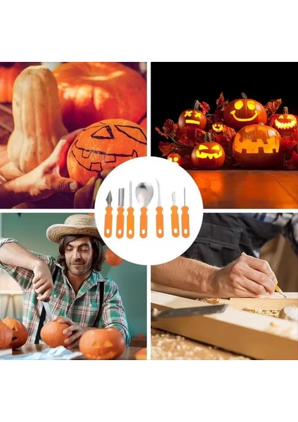 Cadılar Bayramı Balkabağı Oyma Seti Araçları Kabak Oyma Bıçağı Yetişkinler Kabak Kesme Malzemeleri Gravür Mutfak (Yurt Dışından) fırsatları