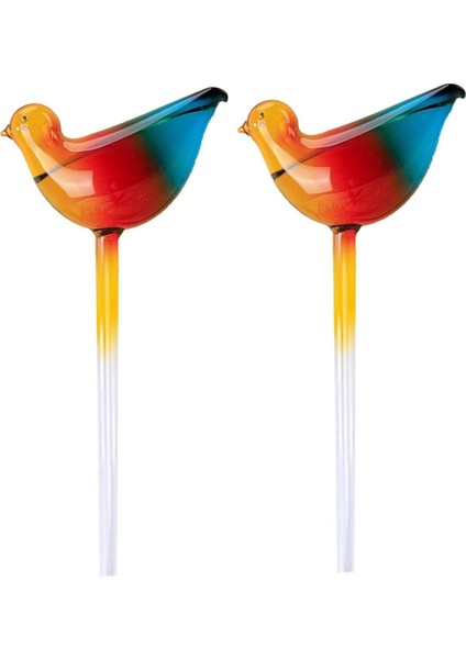 4x Kuş Şekli Bitki Kendinden Sulama Küreleri Cam Su Ampulleri Kapalı Bitkiler Için Otomatik Kendinden Sulama Ekici Ekleme (Yurt Dışından) fiyatları