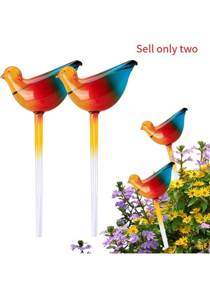 4x Kuş Şekli Bitki Kendinden Sulama Küreleri Cam Su Ampulleri Kapalı Bitkiler Için Otomatik Kendinden Sulama Ekici Ekleme (Yurt Dışından) modelleri