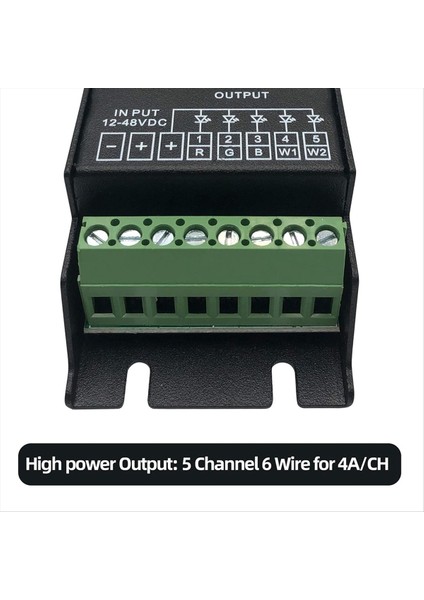 Rdm Dijital Ekranlı 5 Kanallı Dmx Dekoder DMX512 Dimmer Sürücüsü Pwm Rgbcct Rgbww Rgbw Işık Şeridi Için LED Denetleyici (Yurt Dışından) indirimleri