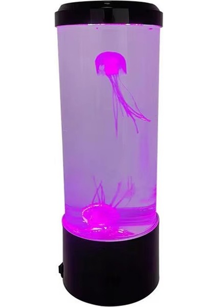 Denizanası Lamba Renk Değiştiren LED Renk Ruh Hali Akvaryum Okyanus Gece Lambası Yatak Odası Masaüstü Dekor Işık Doğum Günü Si (Yurt Dışından)