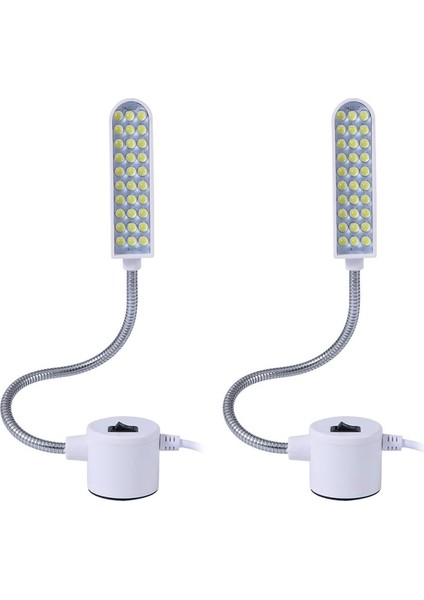 Manyetik Tabanlı ve Esnek Deve Boynu Taşınabilir Çalışma Işığı 4&#39 Lü Ab Fişi ile 30 LED Dikiş Makinesi Işığı (Yurt Dışından) fiyatları