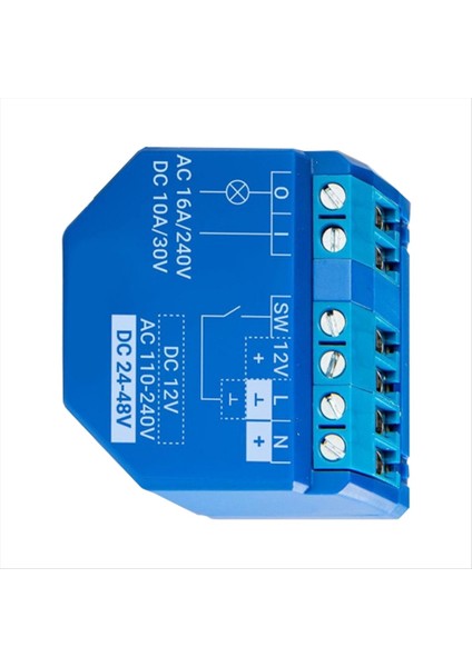 Shelly Plus 1 Için Akıllı Wifi Röle Anahtarı Kontrol Monitör Ev Için Güç Kontrol Işıkları Uygulamalar Garaj Kapıları (Yurt Dışından) fiyatları