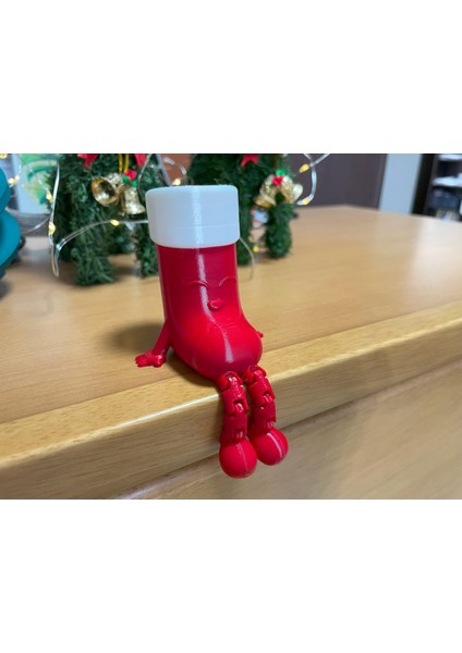 Sevimli Noel Çorap Süsleri, Renkli ve Eğlenceli Dekorasyon Parçaları