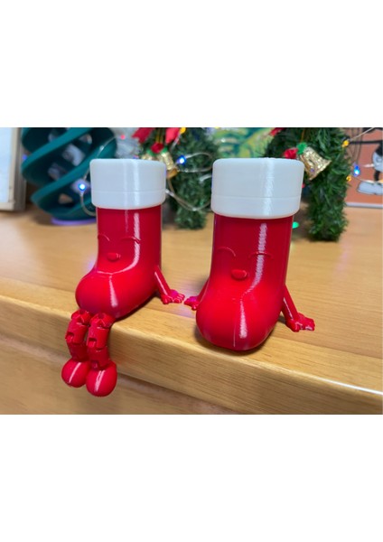 Sevimli Noel Çorap Süsleri, Renkli ve Eğlenceli Dekorasyon Parçaları fiyatları