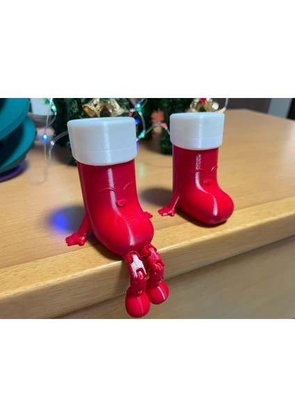 Sevimli Noel Çorap Süsleri, Renkli ve Eğlenceli Dekorasyon Parçaları modelleri