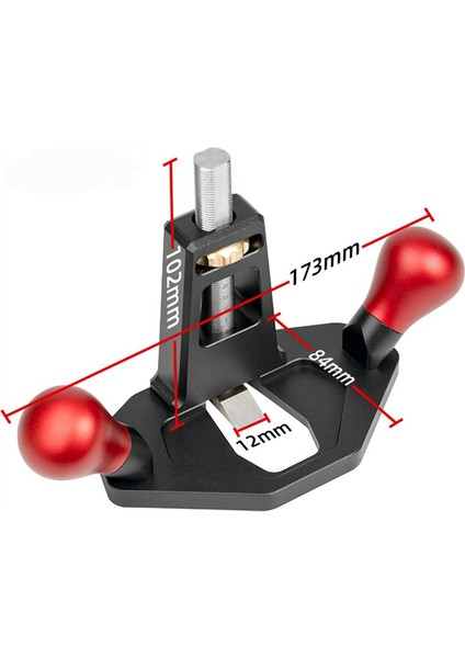 Dik Açılı Tenon Omuz Kesme Oluk Yuvası Açma Için El Tipi Freze Planyası Derinlik Ayar Vidası Somunu (Yurt Dışından) modelleri