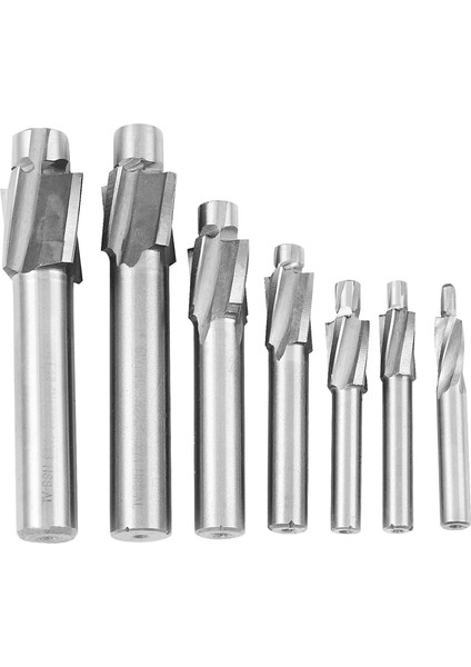 Adet M3-M12 Havşa Freze Kesici Yüksek Hızlı Çelik Pilot Yuva Açma Aleti Uç Freze Yuvası Matkap Ucu Seti (Yurt Dışından)