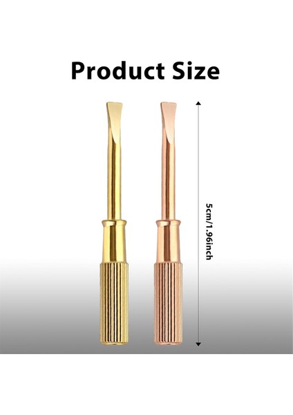 2 Adet Bilezik Tornavida Titanyum Çelik Mini Tornavida Mücevher Tamir Aletleri Yivli Tornavida Tamir Için Uygundur (Yurt Dışından) modelleri