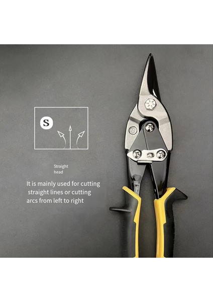 10 Inç Havacılık Teneke Makası, Ağır Hizmet Tipi Metal Kesme Makası (Yurt Dışından) fırsatları