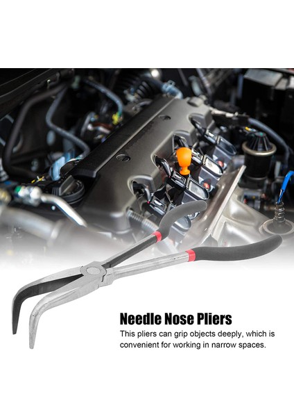 Iğne Pense 11 Inç 90 Derece Kavisli Burunlu Pense Çelik Yüksek Alet (Yurt Dışından) modelleri