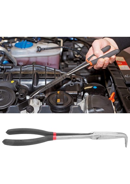 Iğne Pense 11 Inç 90 Derece Kavisli Burunlu Pense Çelik Yüksek Alet (Yurt Dışından) indirimleri