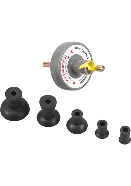 Vana Taşlama Aleti Ek Parçası Pro Araba Tamir Aleti + 5 Emiş Plakası Elektrikli Vana Taşlama Alet Seti 16/20/30/35/45MM (Yurt Dışından)