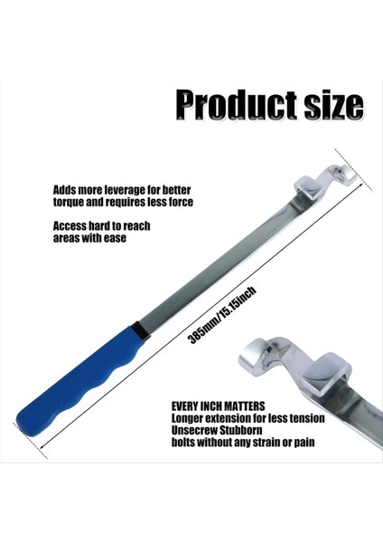 Anahtar Uzatma Alet Çubuğu 15 Inç Evrensel Tork Adaptörü Anahtarı (Yurt Dışından) modelleri