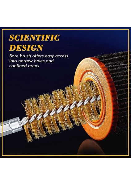 Delik Fırçası Bronz Temizleme Çelik Tel Delik Fırçası Seti Elektrikli Matkap Darbesine Uygun Paslanmaz Çelik Temizleme Fırçası (Yurt Dışından) fırsatları
