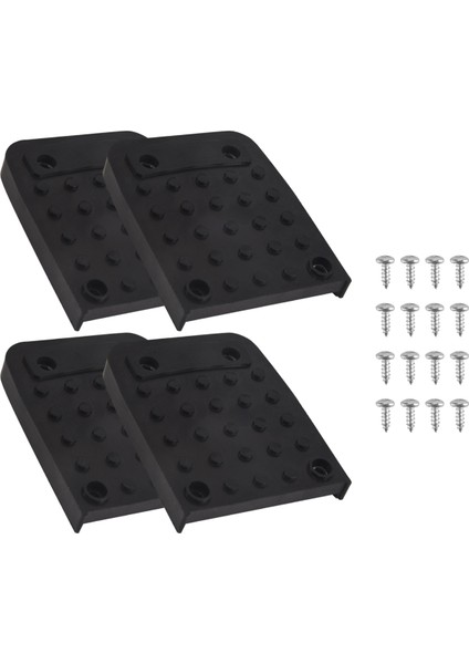 Alçıpan Için Stilt Taban Kaymaz Pedleri, 4 Adet Stilt Taban Değiştirme Kiti, Kaymaz Ayak Pedleri, Inşaat Üçayak Matı (Yurt Dışından) fiyatları