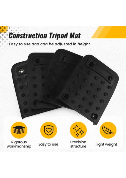 Alçıpan Için Stilt Taban Kaymaz Pedleri, 4 Adet Stilt Taban Değiştirme Kiti, Kaymaz Ayak Pedleri, Inşaat Üçayak Matı (Yurt Dışından) indirimleri