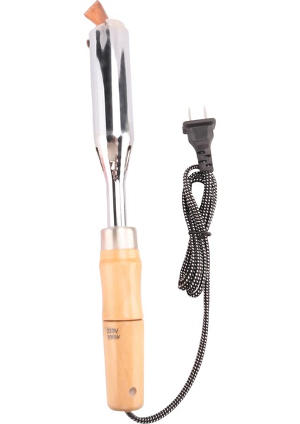 200W Yalıtımlı Ahşap Saplı Elektrikli Ütü Yüksek Güçlü Lehimleme Demiri Ev Elektrikçisi Kaynak Elektrikli Ütü Ütü Lehimleme Demiri Abd Fişi (Yurt Dışından)