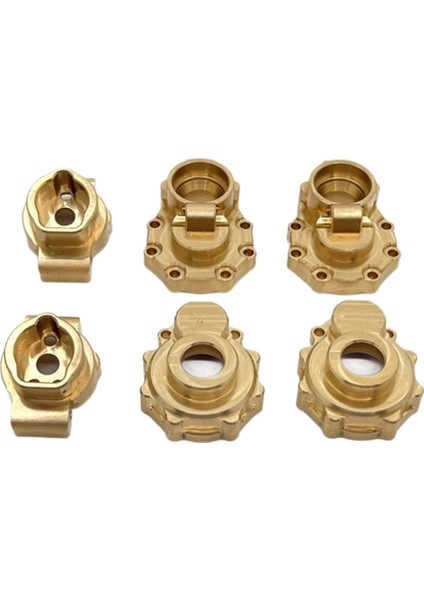 Rc Araba Yükseltme Pirinç Arka Aks Kupası Traxxas 1/10 Trx4 Huangbo 1/10 R1001 R1002 R1003 Rc Araba Oyuncak Parçaları (Yurt Dışından) modelleri