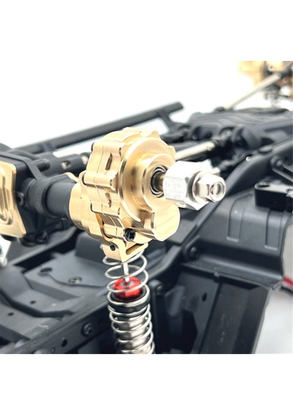 Rc Araba Yükseltme Pirinç Arka Aks Kupası Traxxas 1/10 Trx4 Huangbo 1/10 R1001 R1002 R1003 Rc Araba Oyuncak Parçaları (Yurt Dışından) fırsatları