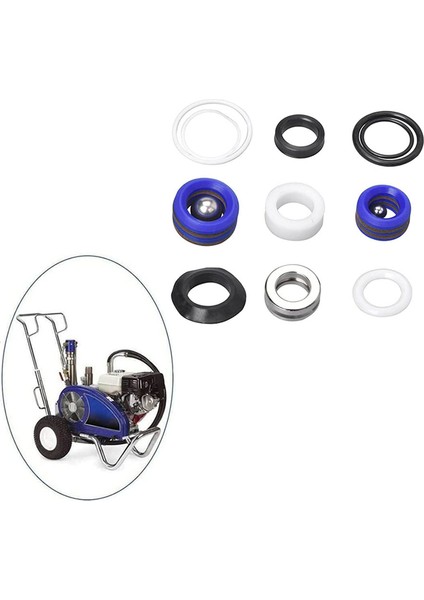 244194 Havasız Boya Püskürtme Makinesi Için Pompa Tamir Paketleme Seti 295 390 395 490 495 595 3400 (Yurt Dışından) modelleri